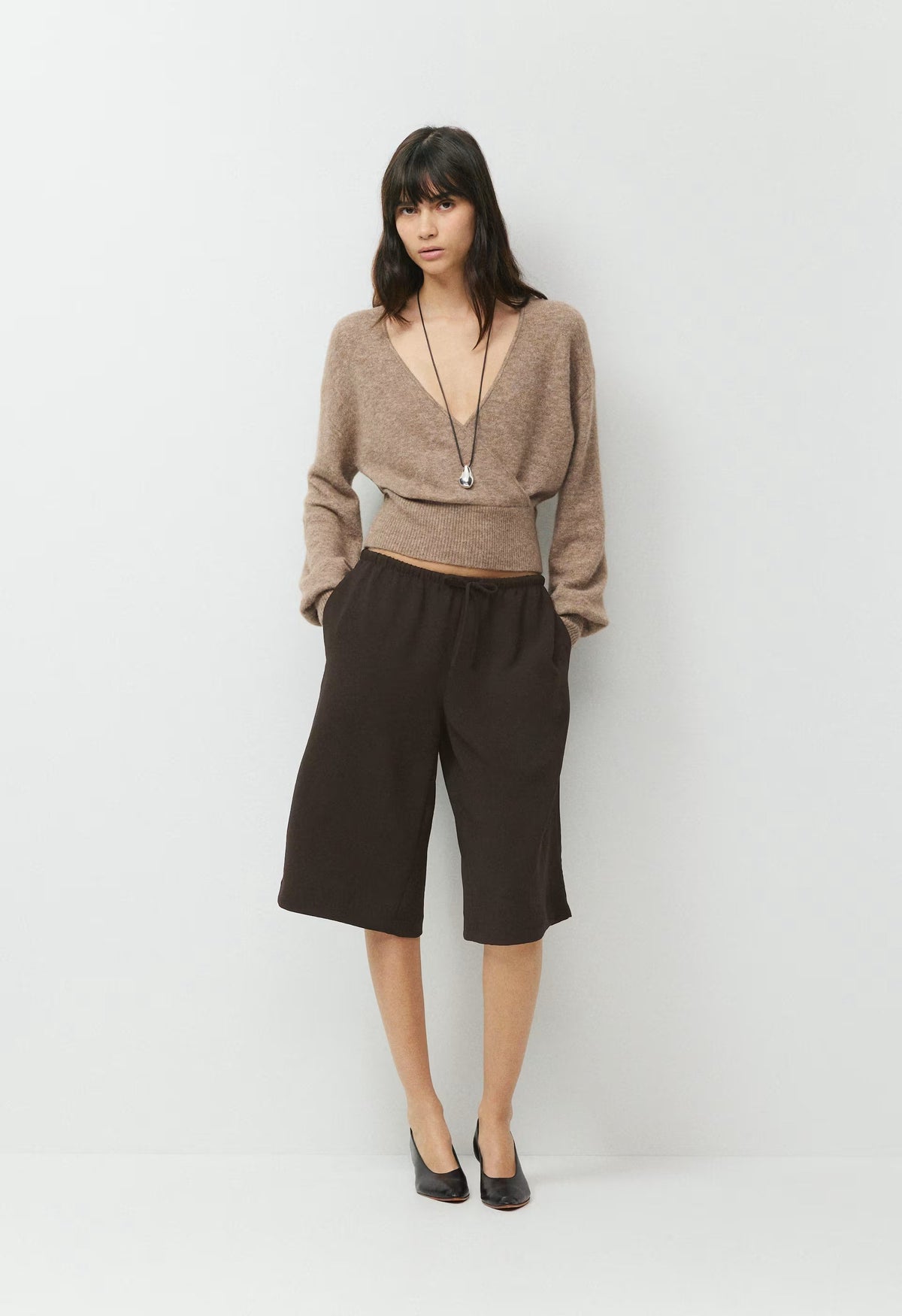 Jetway Short - Crepette™ - CACAO NIB BROWN