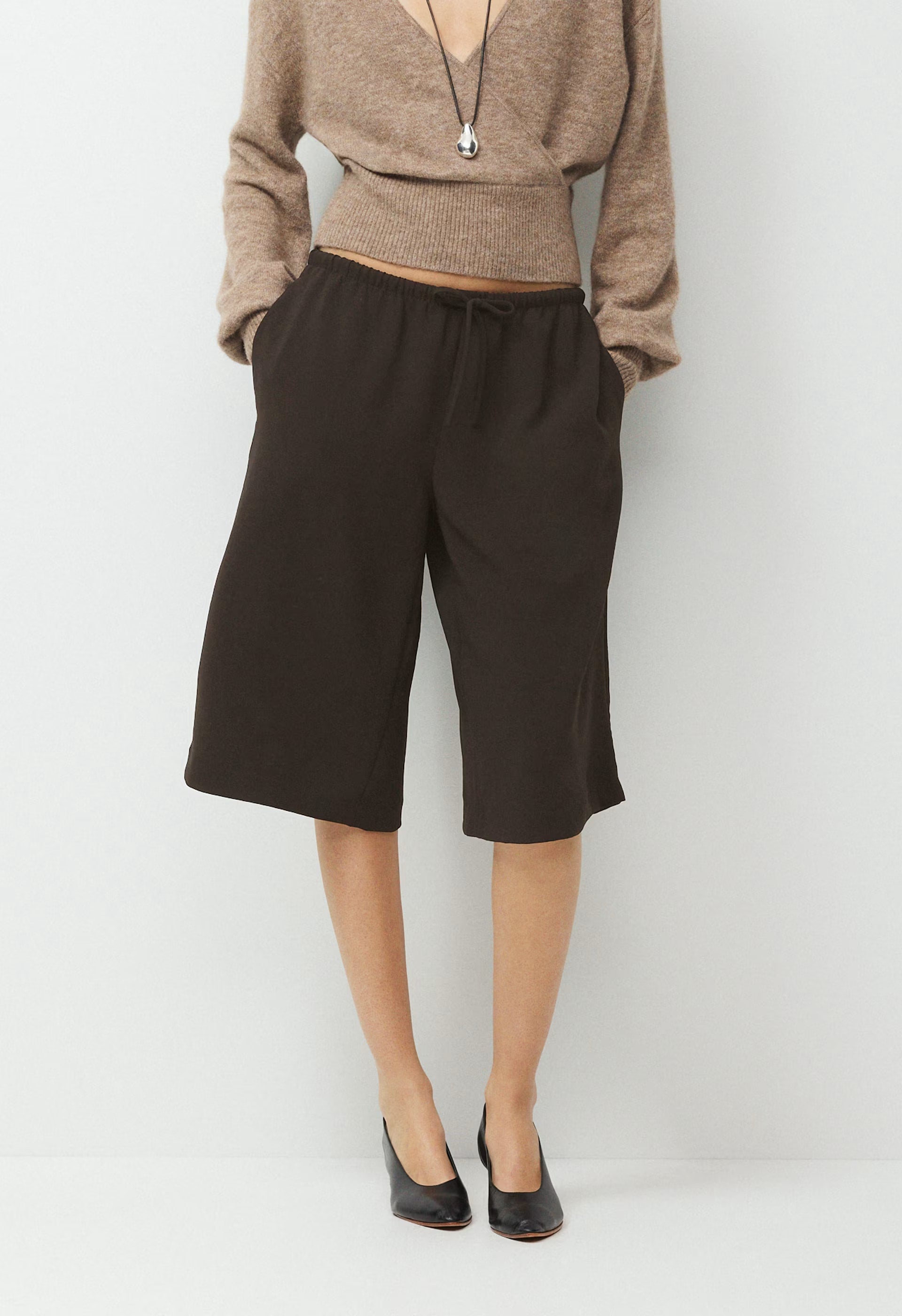 Jetway Short - Crepette™ - CACAO NIB BROWN