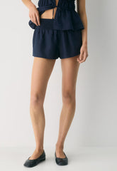 Rivette Linen Short - ADMIRAL