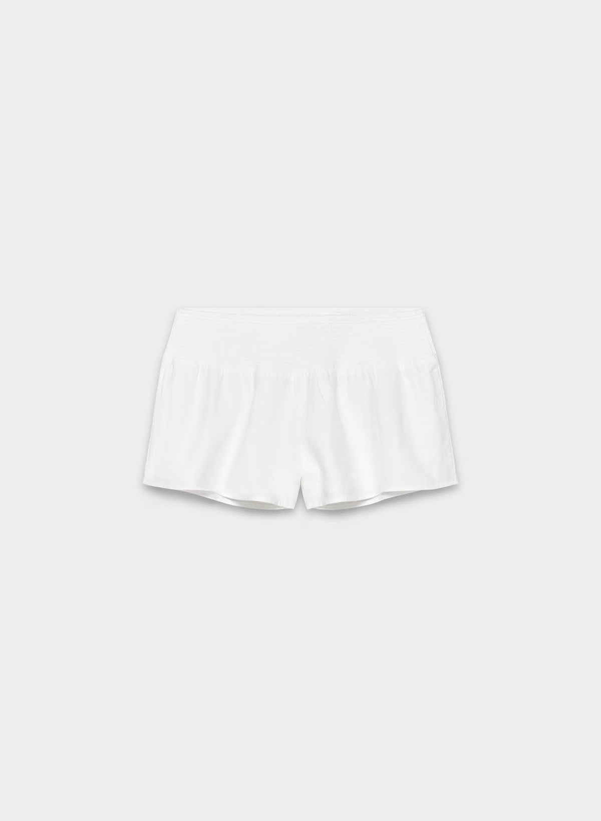 Rivette Linen Short - WHITE