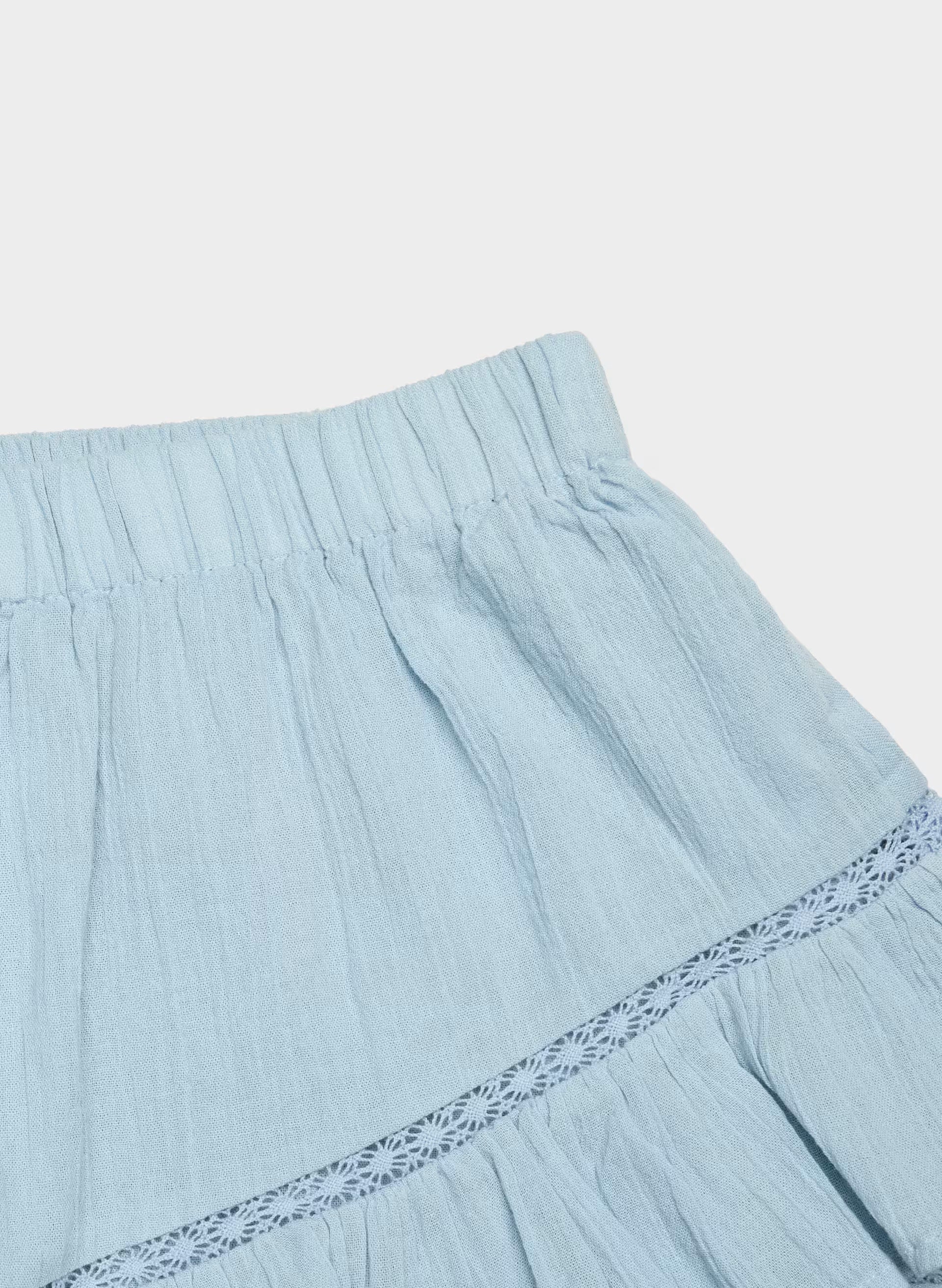 Mignonette Skort - RIPPLE BLUE