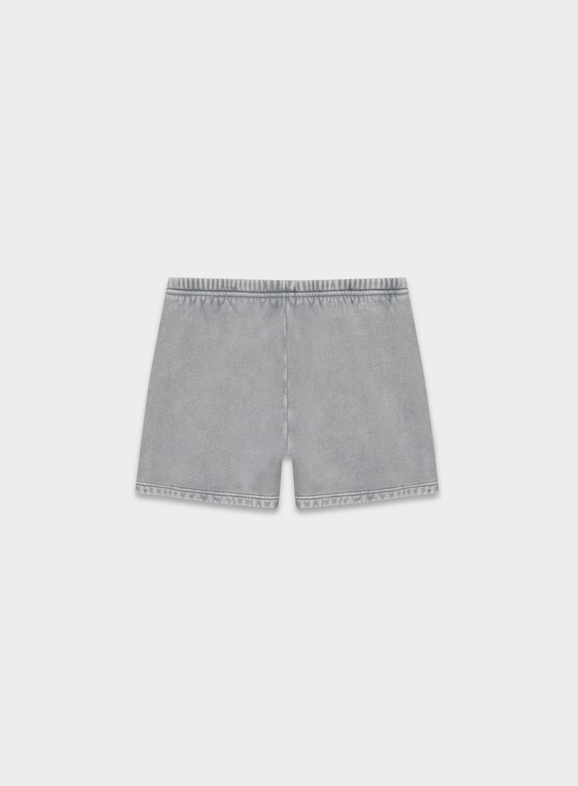 Cozy Sweatfleece Perfect Hi-Rise Mini Short - LIVED-IN RVRSTN GREY