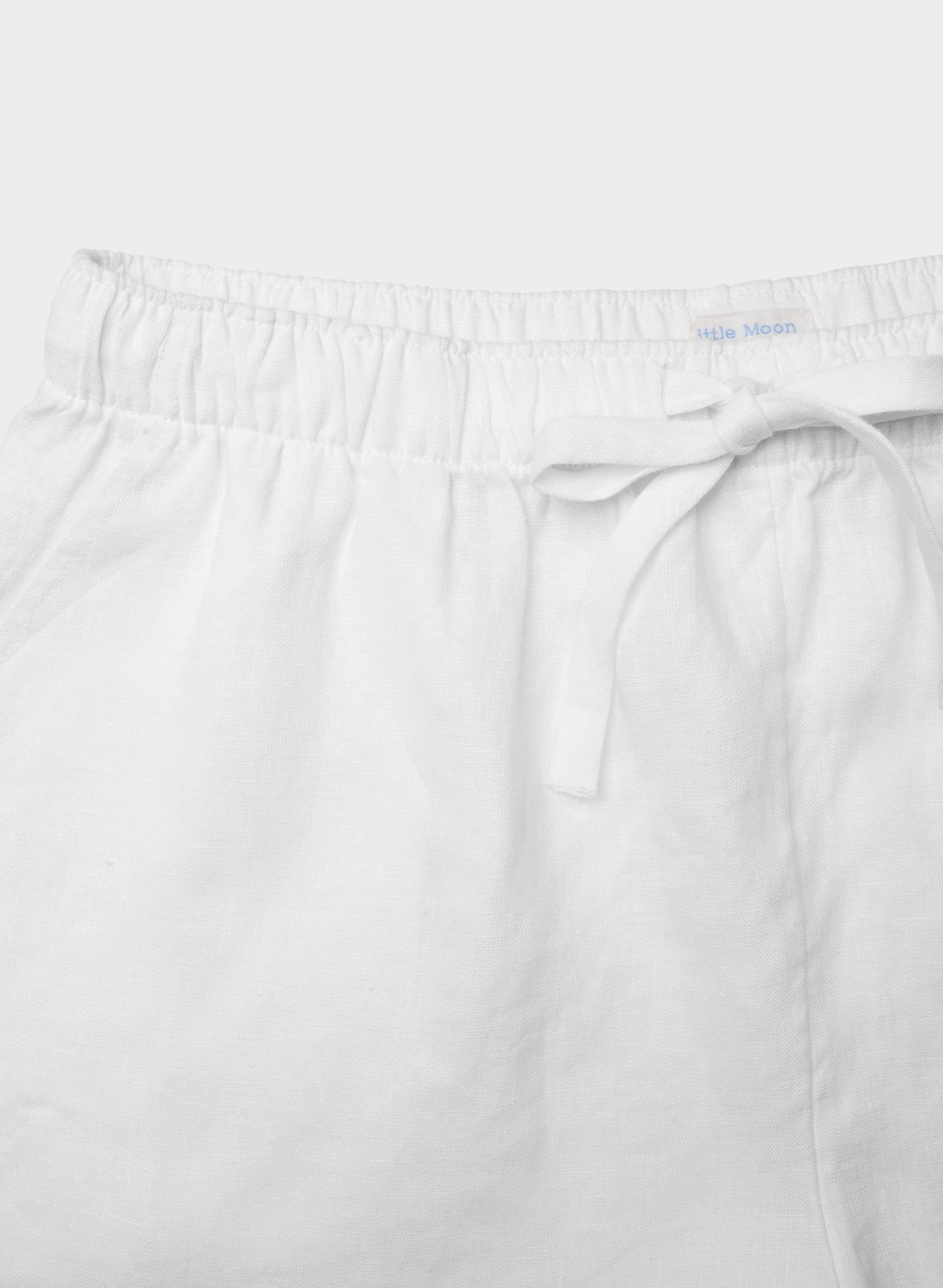 Sail Linen Short - WHITE