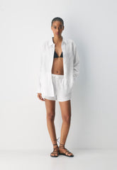 Sail Linen Short - WHITE