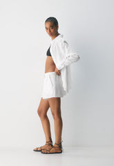 Sail Linen Short - WHITE