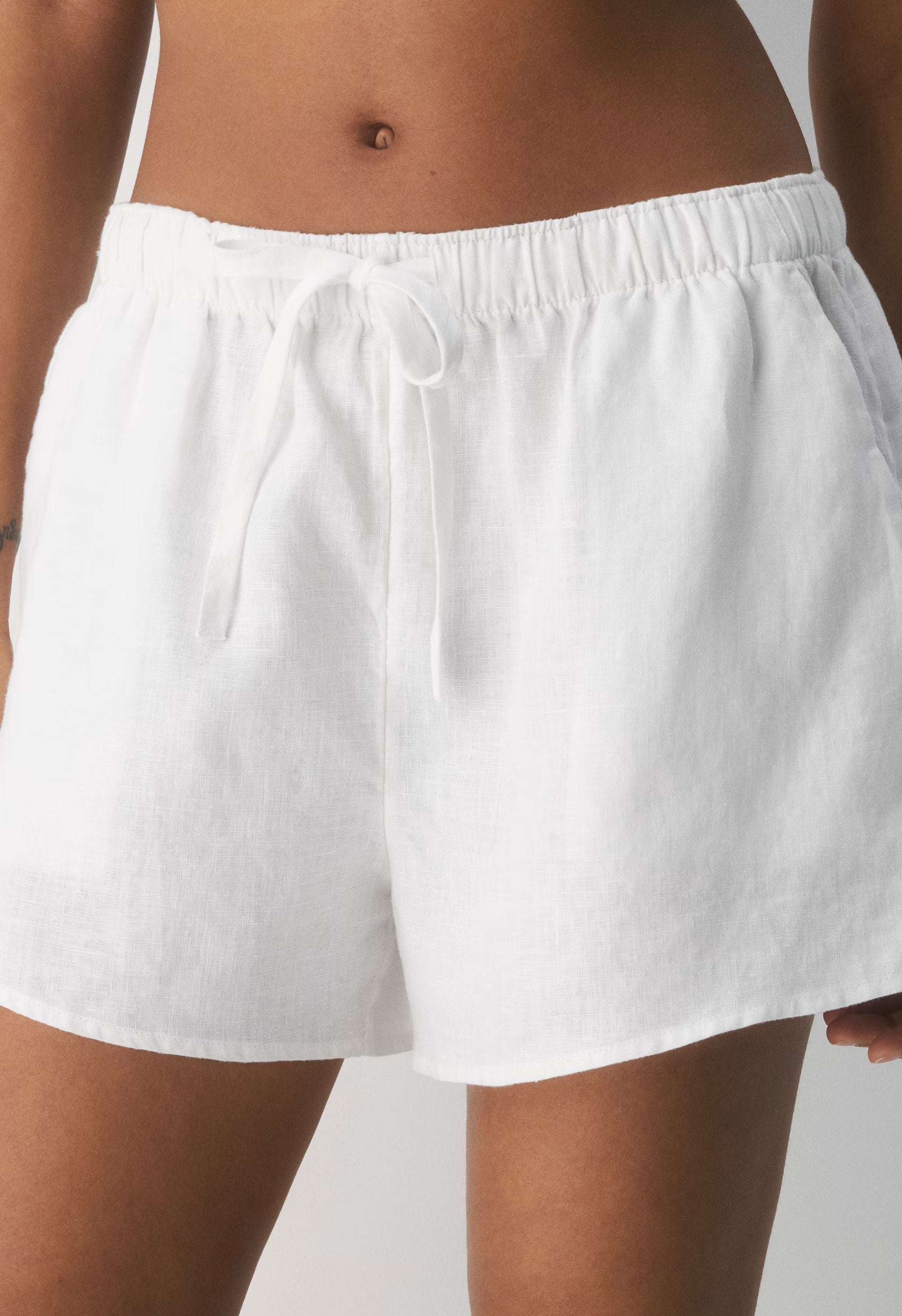 Sail Linen Short - WHITE