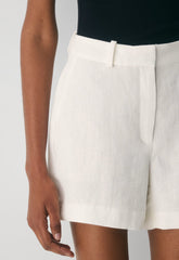 New Agency Mid-Thigh Short - PowerLinen™ - LIGHT BIRCH
