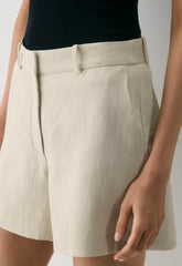 New Agency Mid-Thigh Short - PowerLinen™ - COOL BEIGE