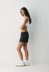 Medallion Mini Short - BLACK