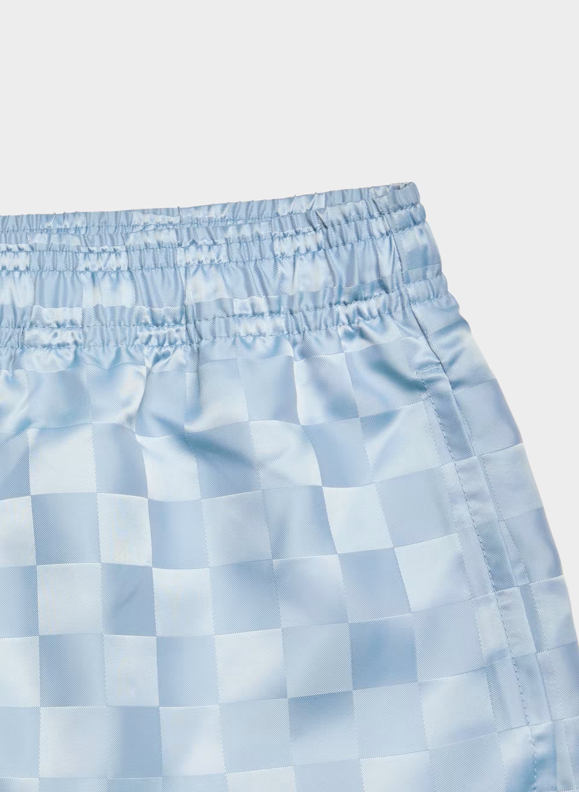 Medallion Mini Short - RIPPLE BLUE