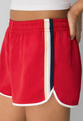 Curva Dolphin Short - FLASHING RED/MULTI