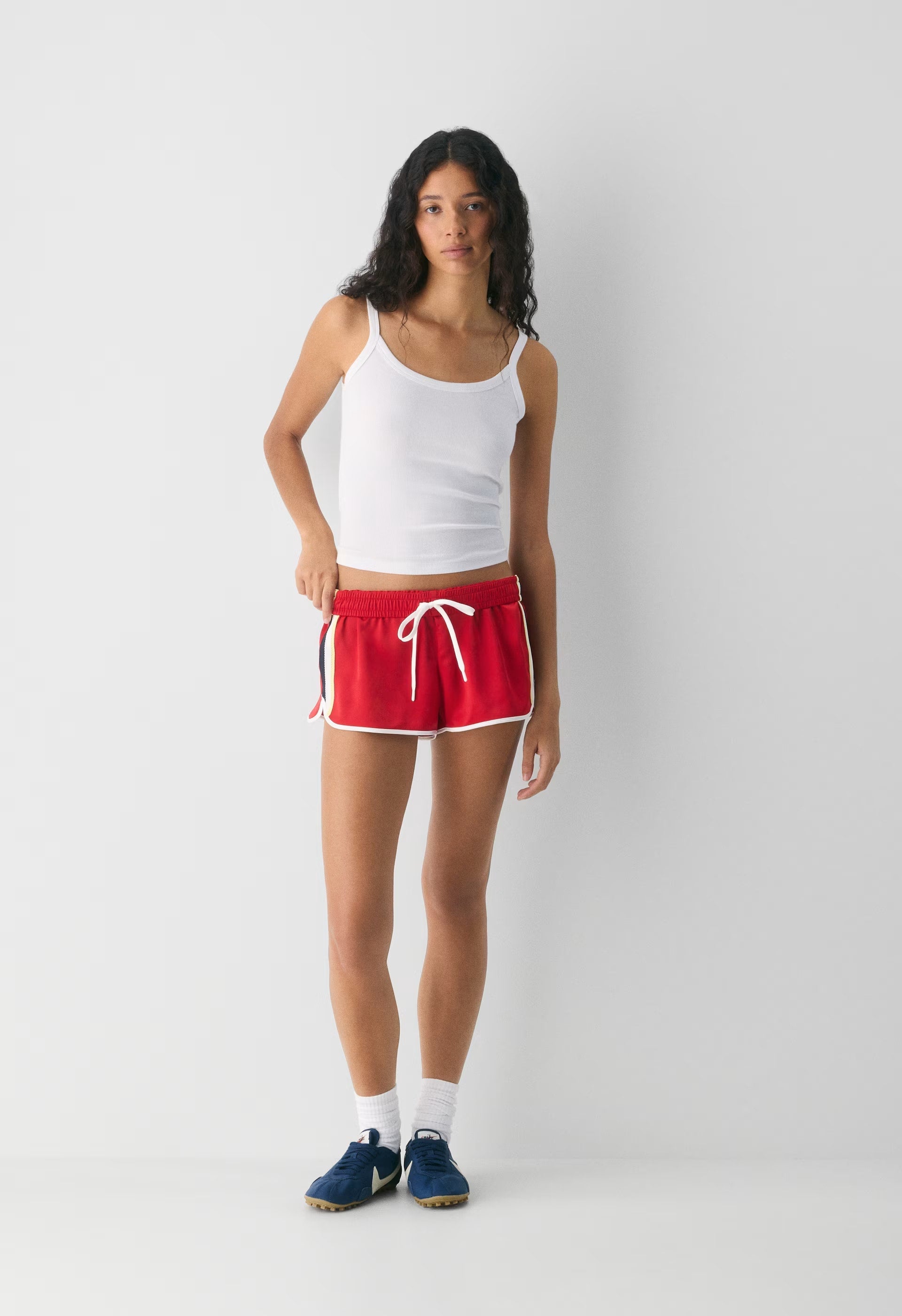 Curva Dolphin Short - FLASHING RED/MULTI