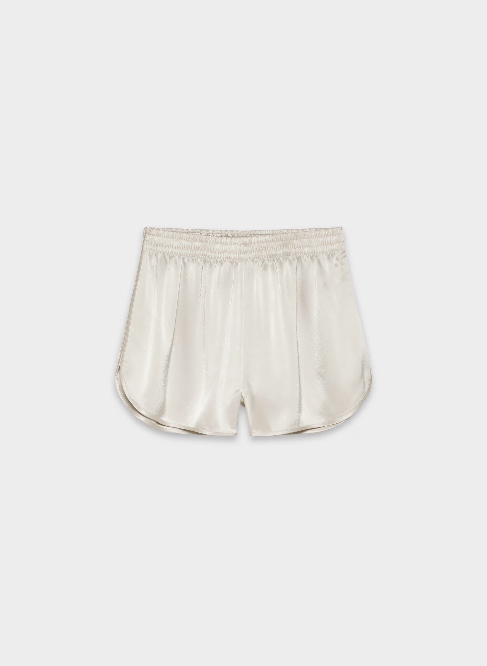 Hilltop Satin Short - METROPOLIS BEIGE