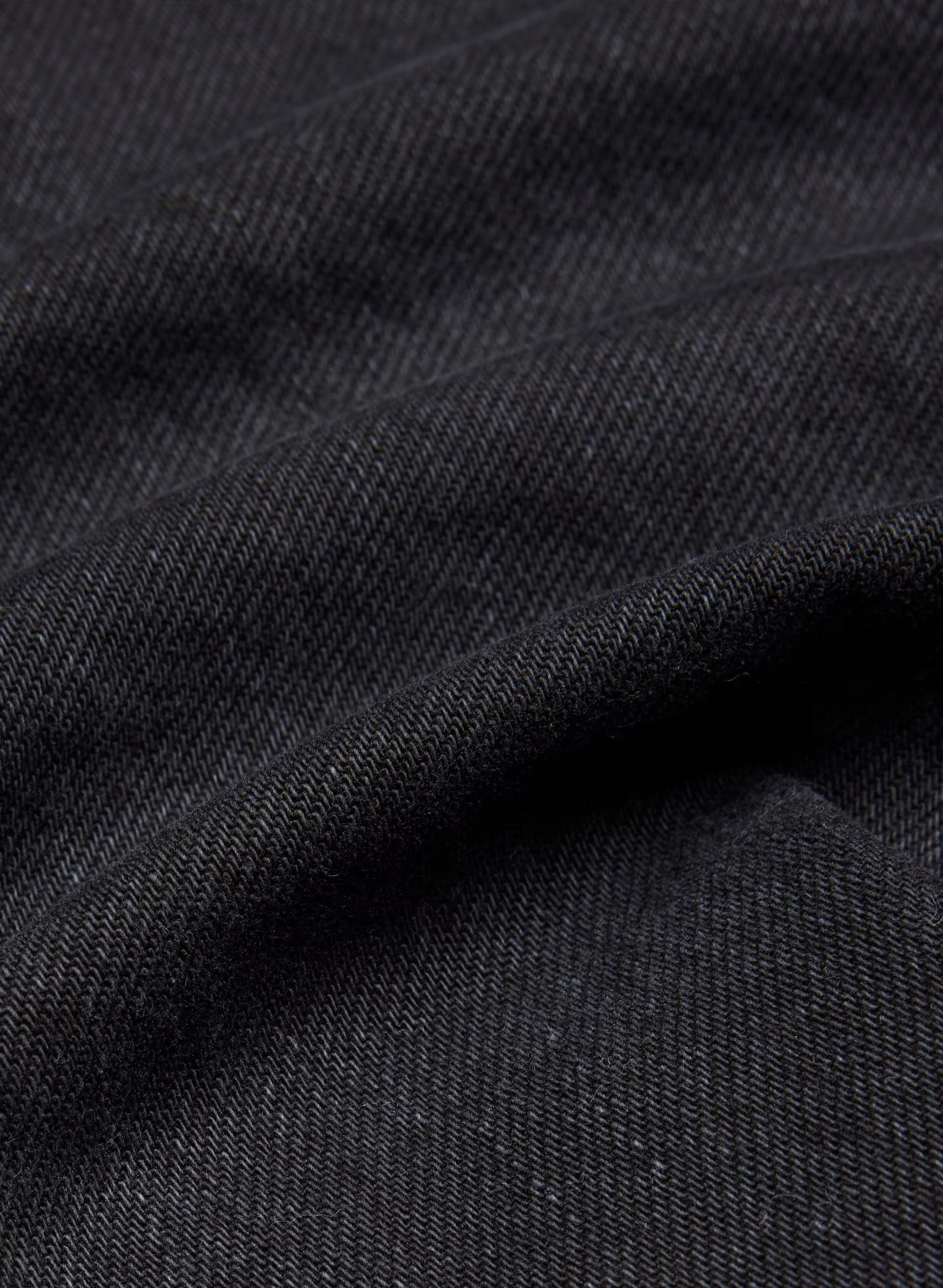 Denim Forum The Ex-Boyfriend Hi Mid-Thigh Denim Short - BLACK EYELINER