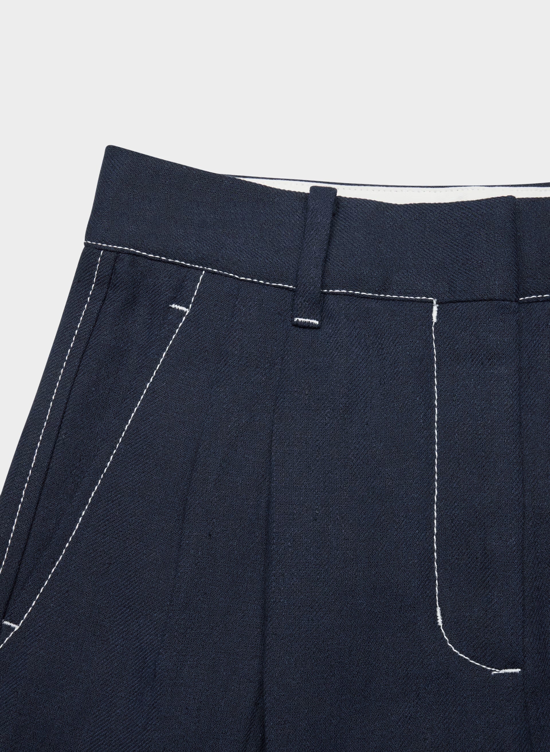 The Effortless Short™ Mini - PowerLinen™ - ADMIRAL/ LIGHT BIRCH