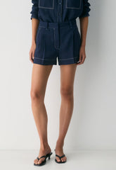 The Effortless Short™ Mini - PowerLinen™ - ADMIRAL/ LIGHT BIRCH