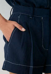 The Effortless Short™ Mini - PowerLinen™ - ADMIRAL/ LIGHT BIRCH