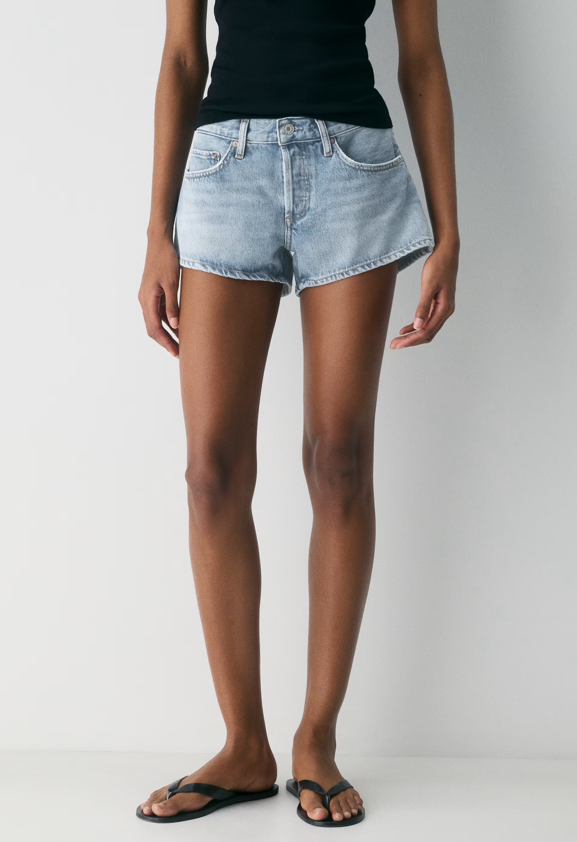 AGOLDE Low Rise Parker Jean Short - REPLICA