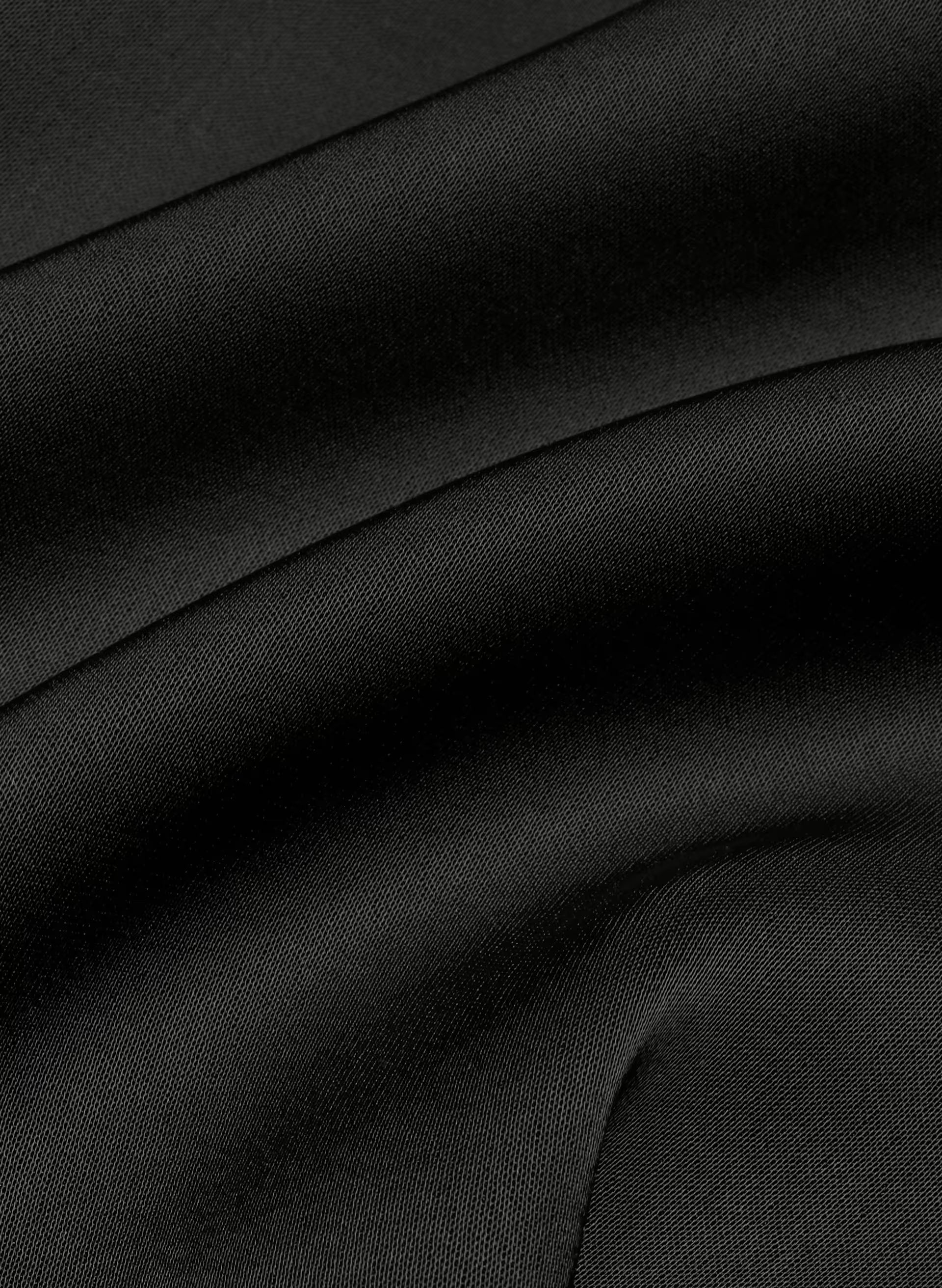 Whimsy Satin Short - BLACK/BLACK