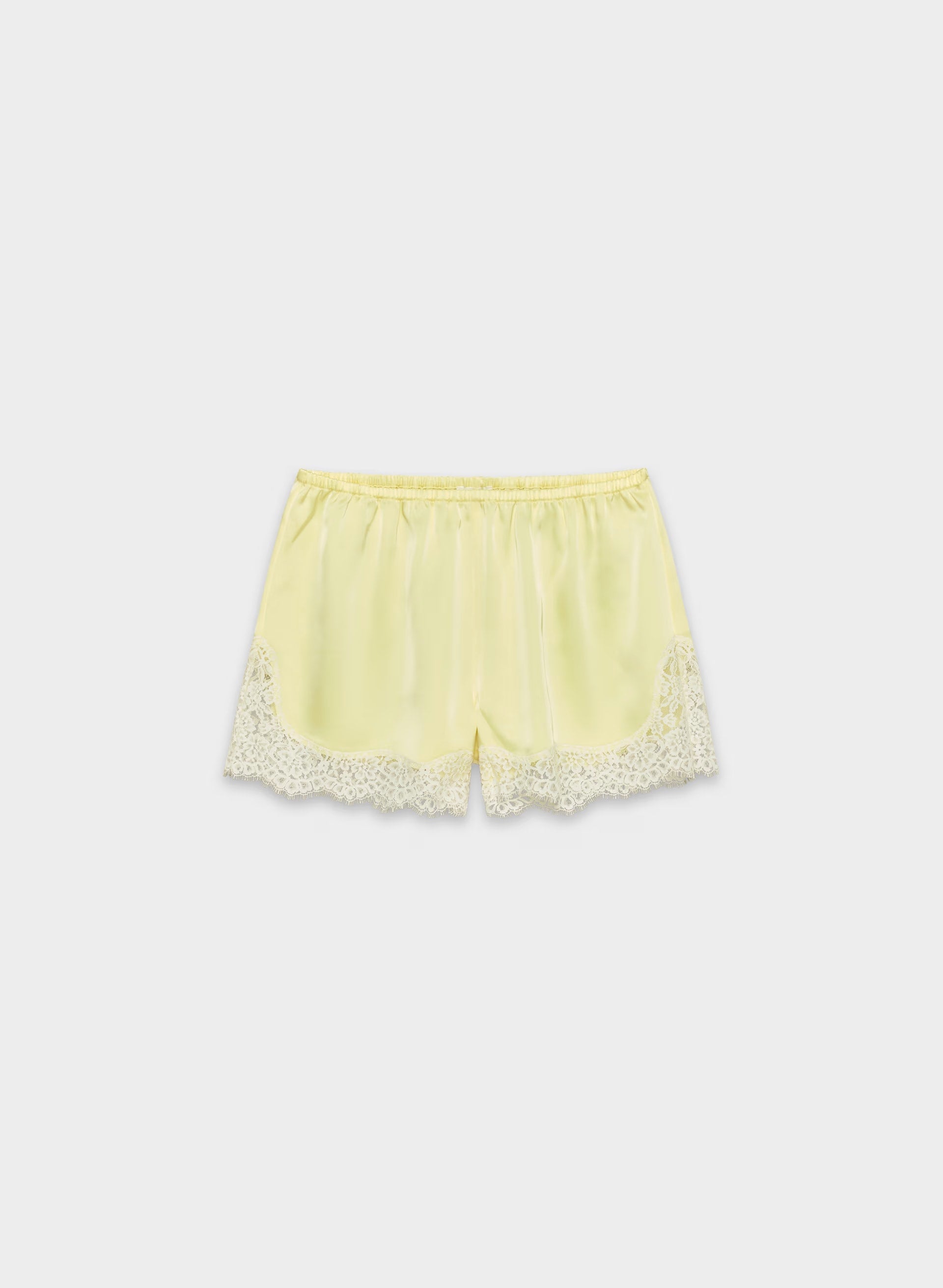 Whimsy Satin Short - LEMONADE/LIGHT BIRCH