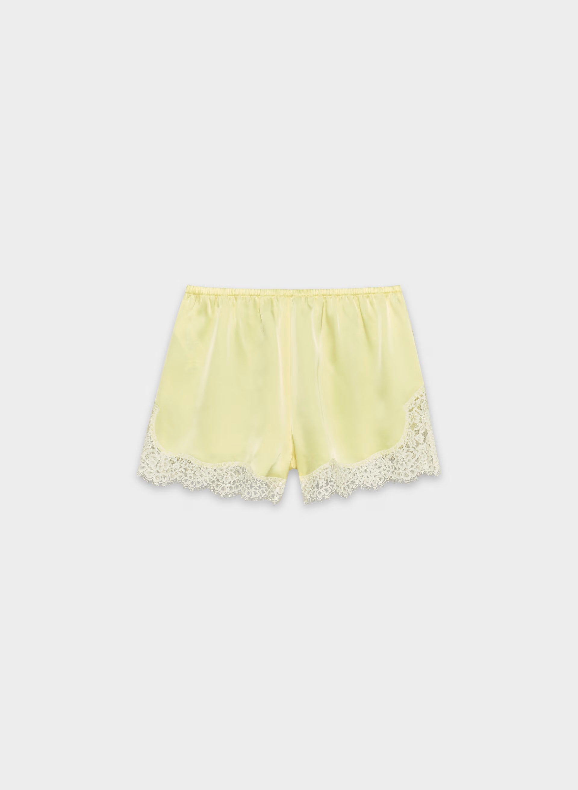 Whimsy Satin Short - LEMONADE/LIGHT BIRCH