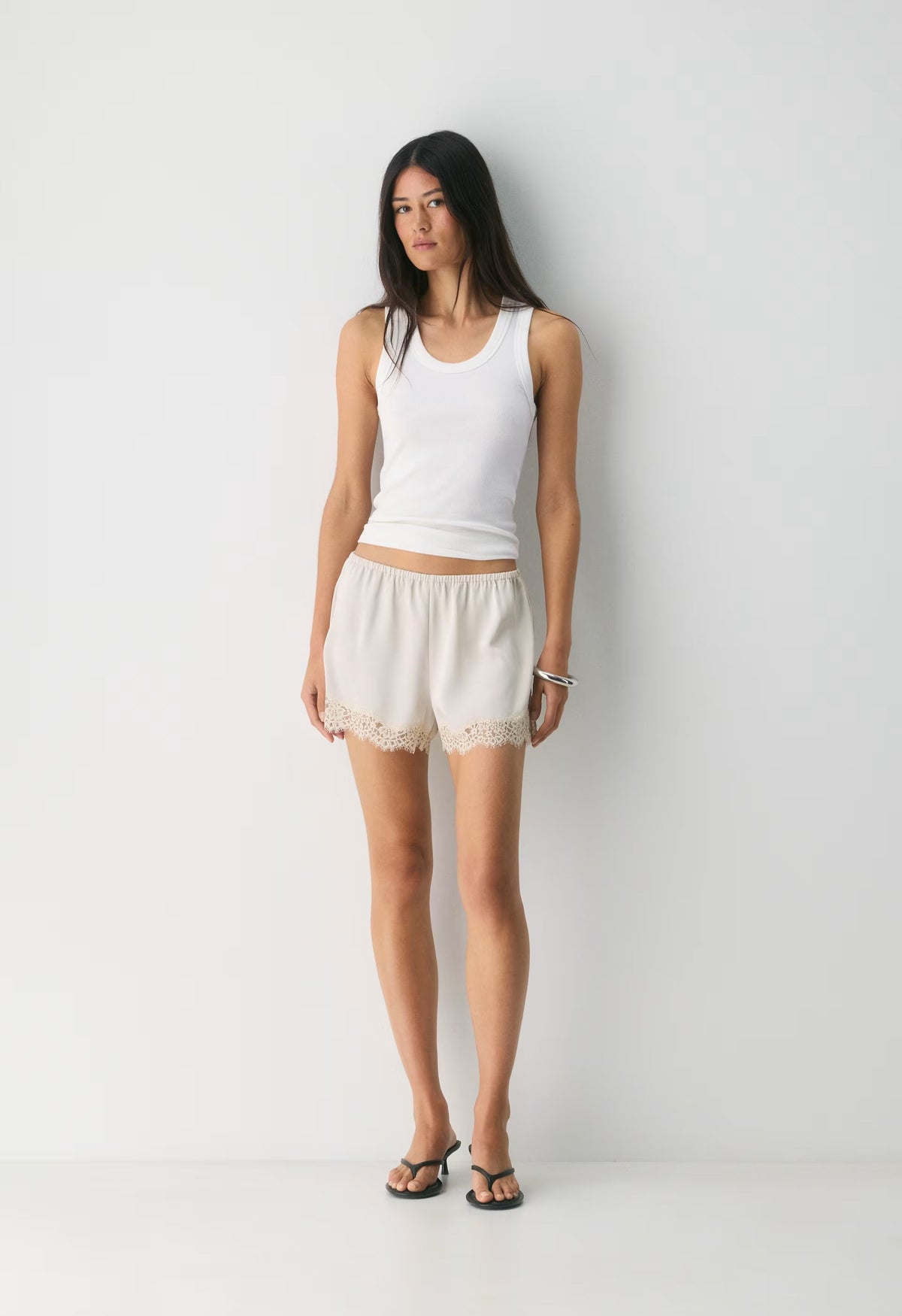 Whimsy Satin Short - MTRPLS TP/ SPRKNG CHMP