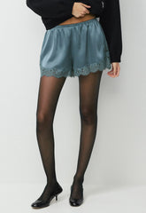 Whimsy Satin Short - BLUE MIRAGE/BL MIRAGE