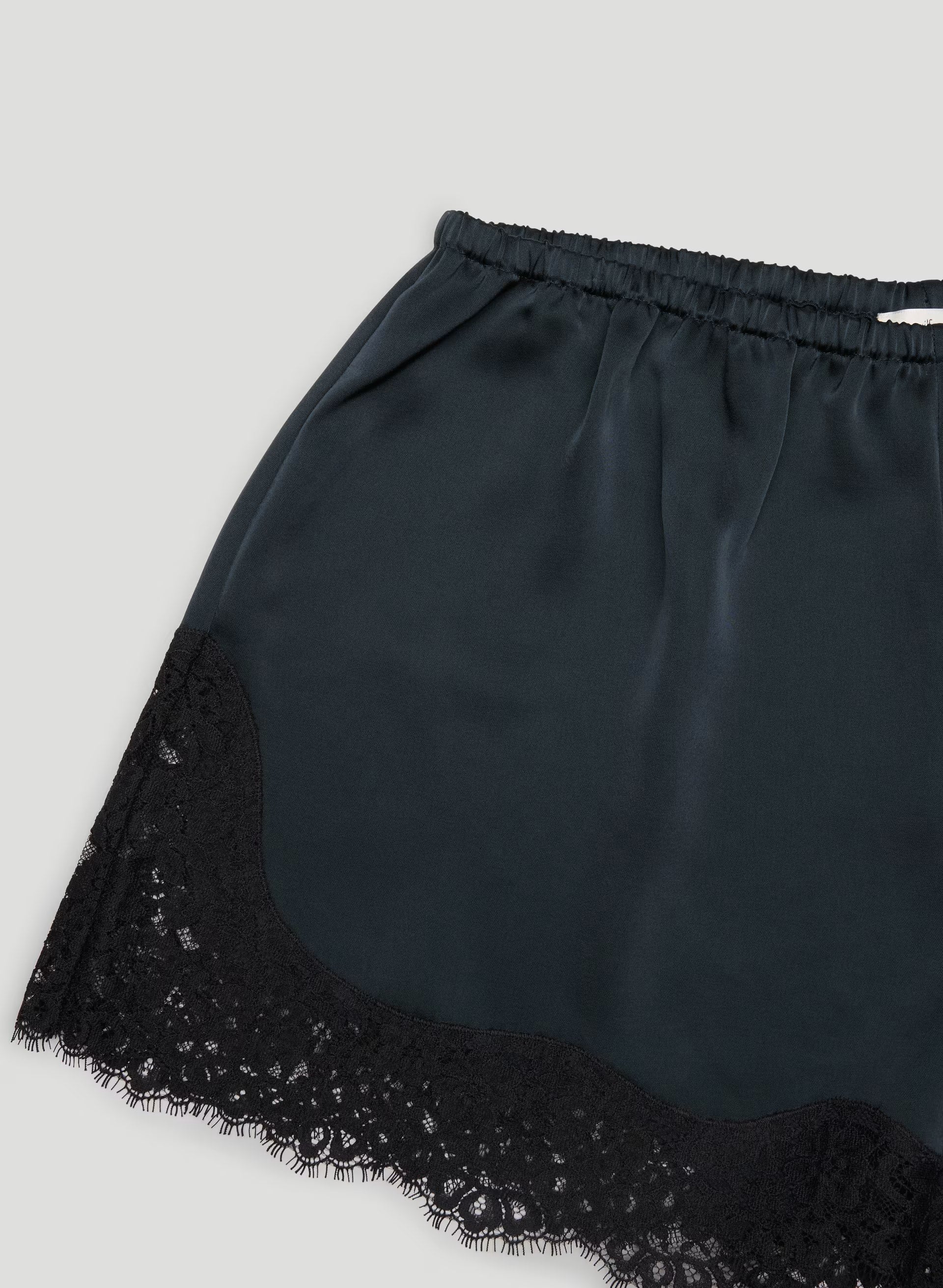 Whimsy Satin Short - DK NT NVY/BLCK