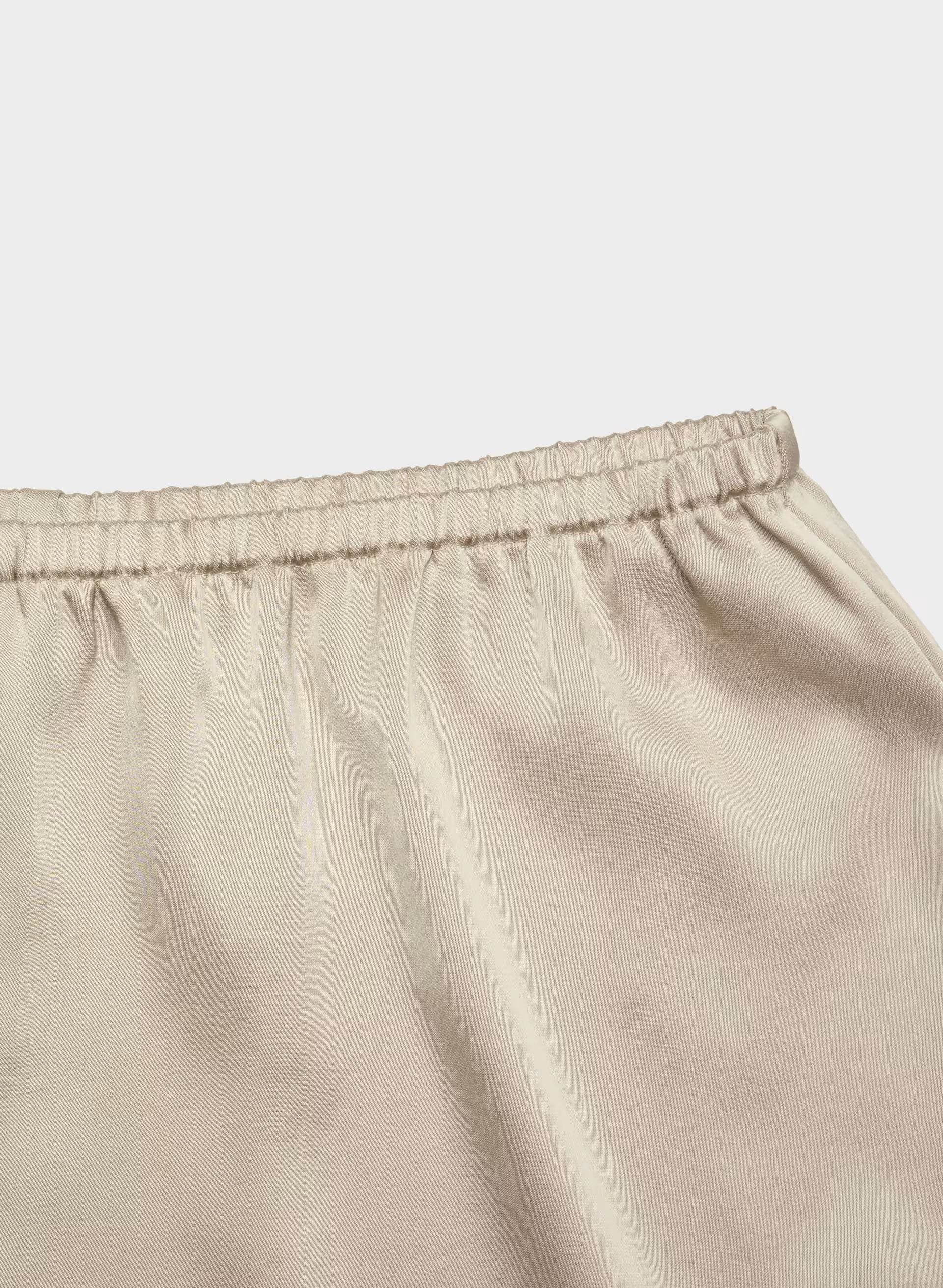 Whimsy Satin Short - MRCN BGE/MRCN BEIGE