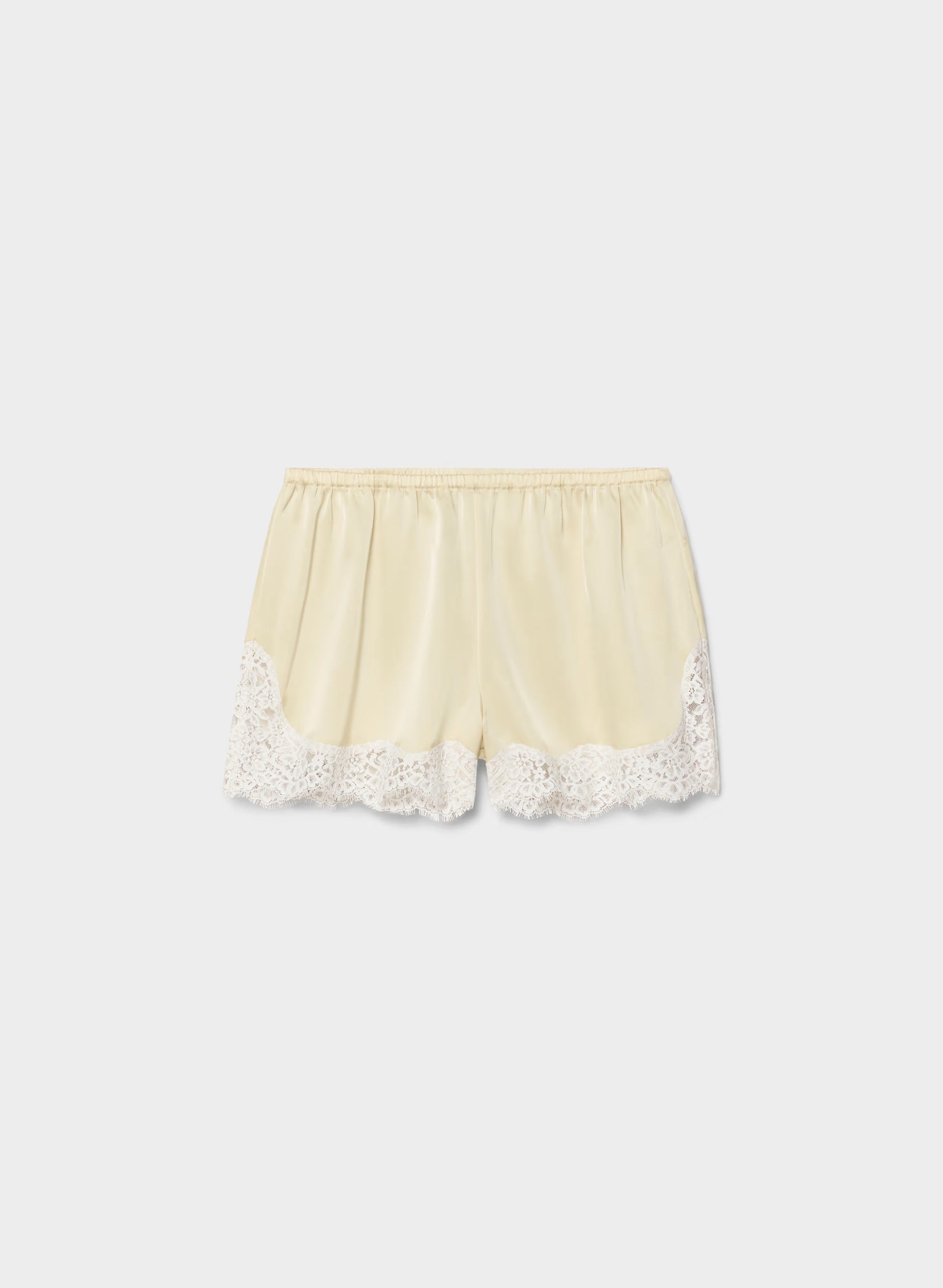 Whimsy Satin Short - SS CREAM/LIGHT BIRCH