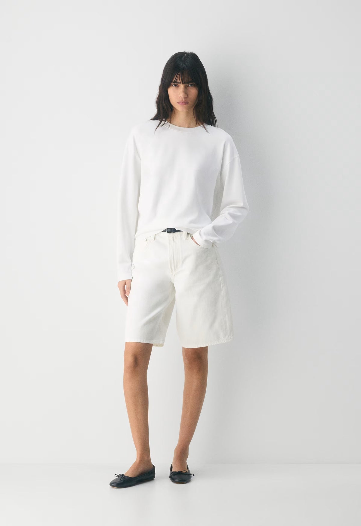 Citizens of Humanity Court Short - SOFT WHITE