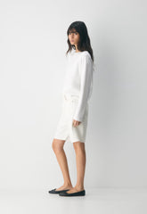 Citizens of Humanity Court Short - SOFT WHITE