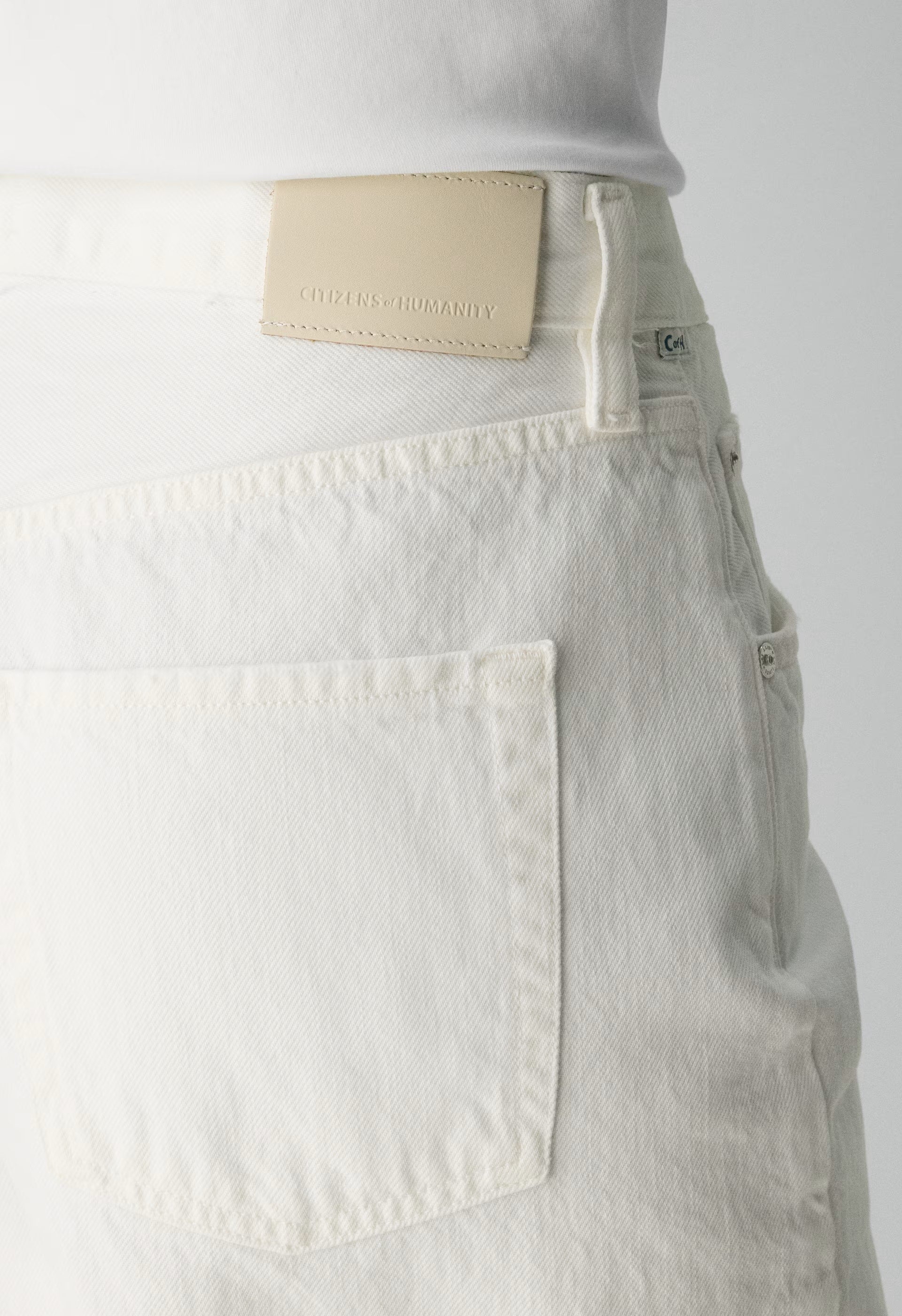 Citizens of Humanity Court Short - SOFT WHITE