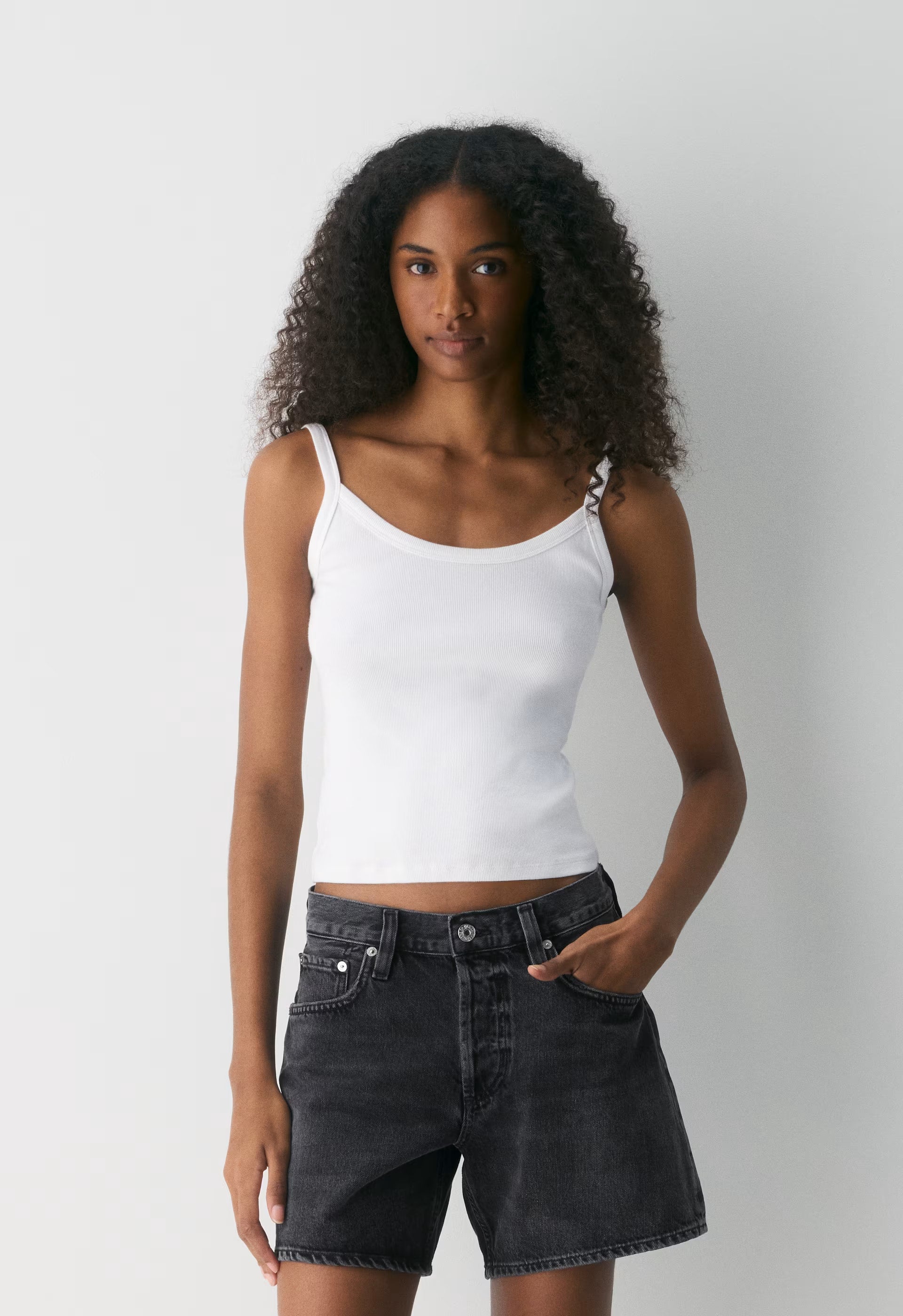 Citizens of Humanity Billie Short - VINTAGE BLACK
