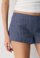Mirabelle Short - CruiseLinen™ - SUSAN STRPE HRBR NV/W