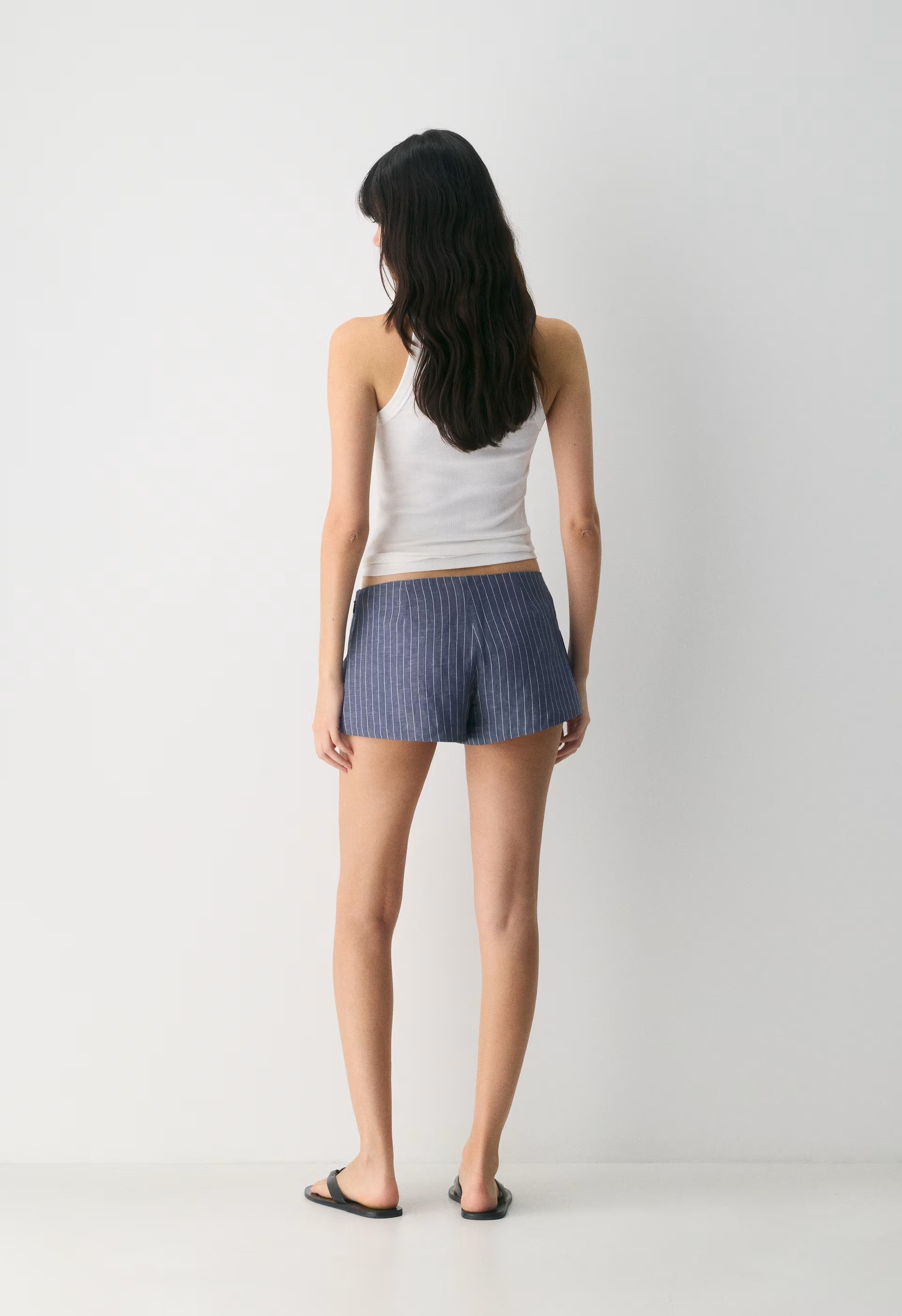 Mirabelle Short - CruiseLinen™ - SUSAN STRPE HRBR NV/W