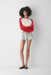 Besthug™ Claude Short - HEATHER CHROME