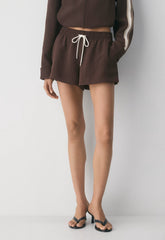 Thesis Short - Crepette™ - RICH MOCHA BROWN/MULTI