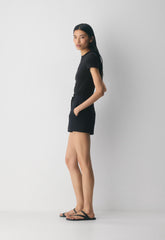 New Agency Mini Short - Crepette™ - BLACK