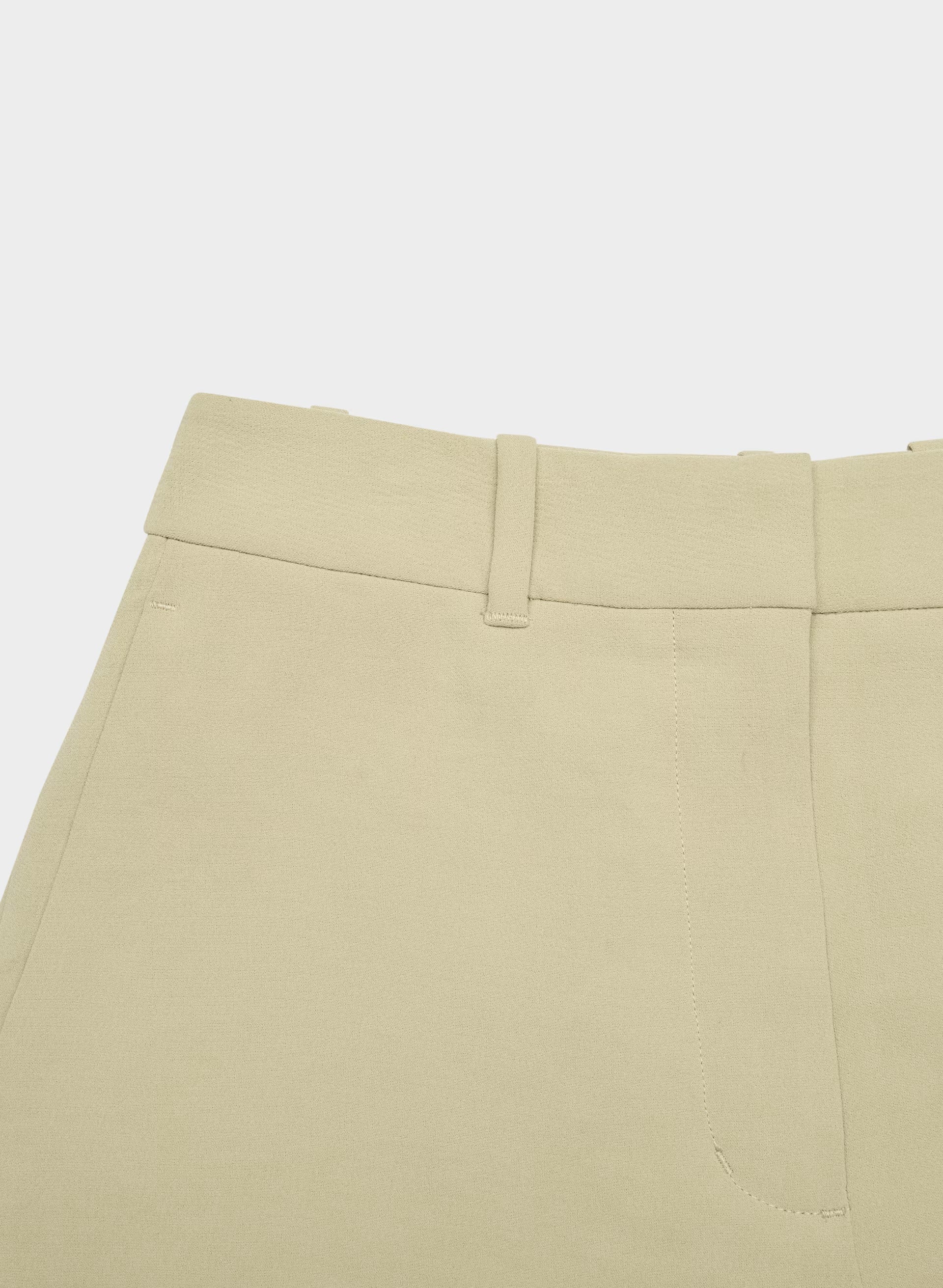 New Agency Mini Short - Crepette™ - MARTINI OLIVE