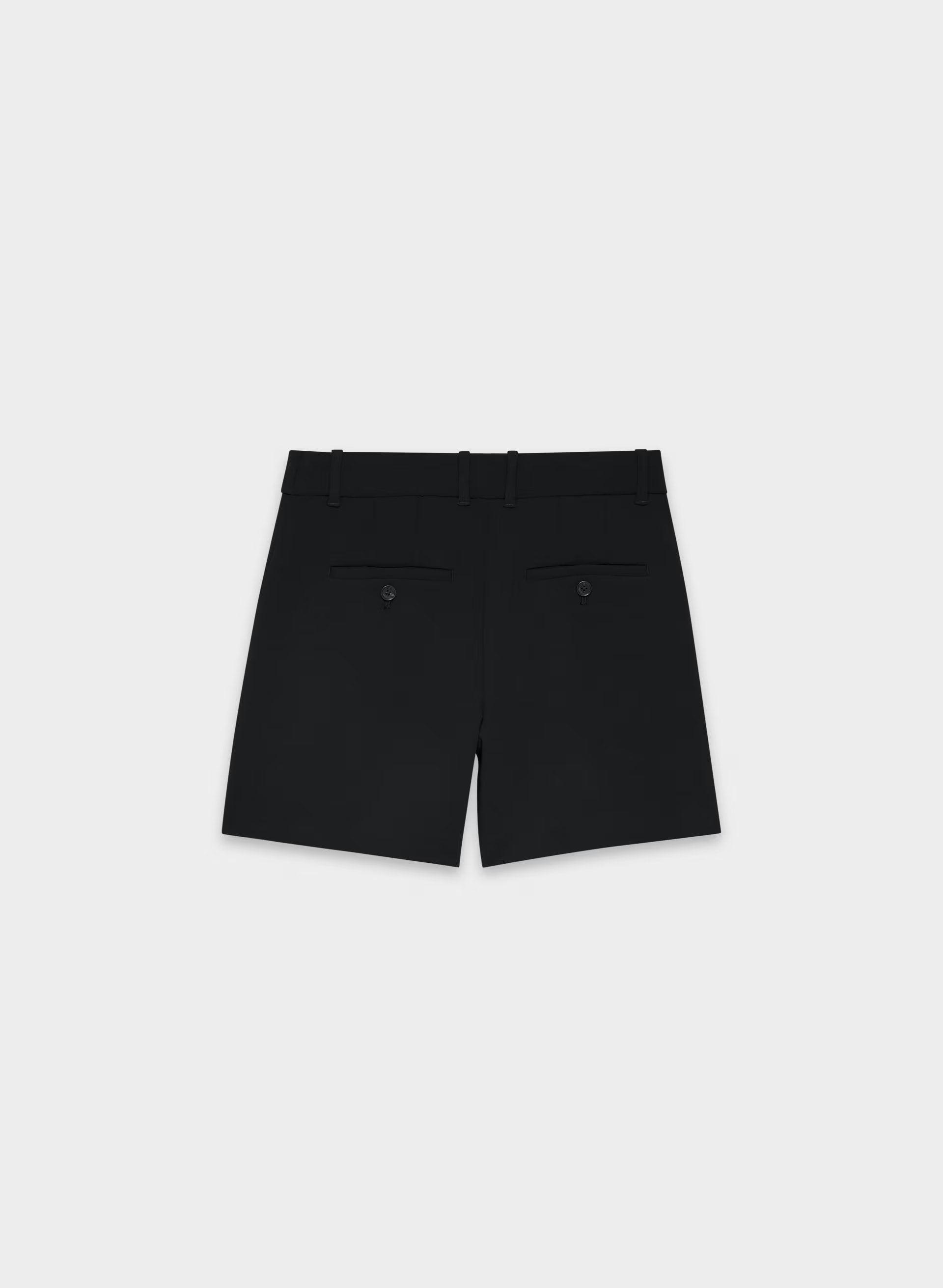 New Agency Mid-Thigh Short - Crepette™ - BLACK