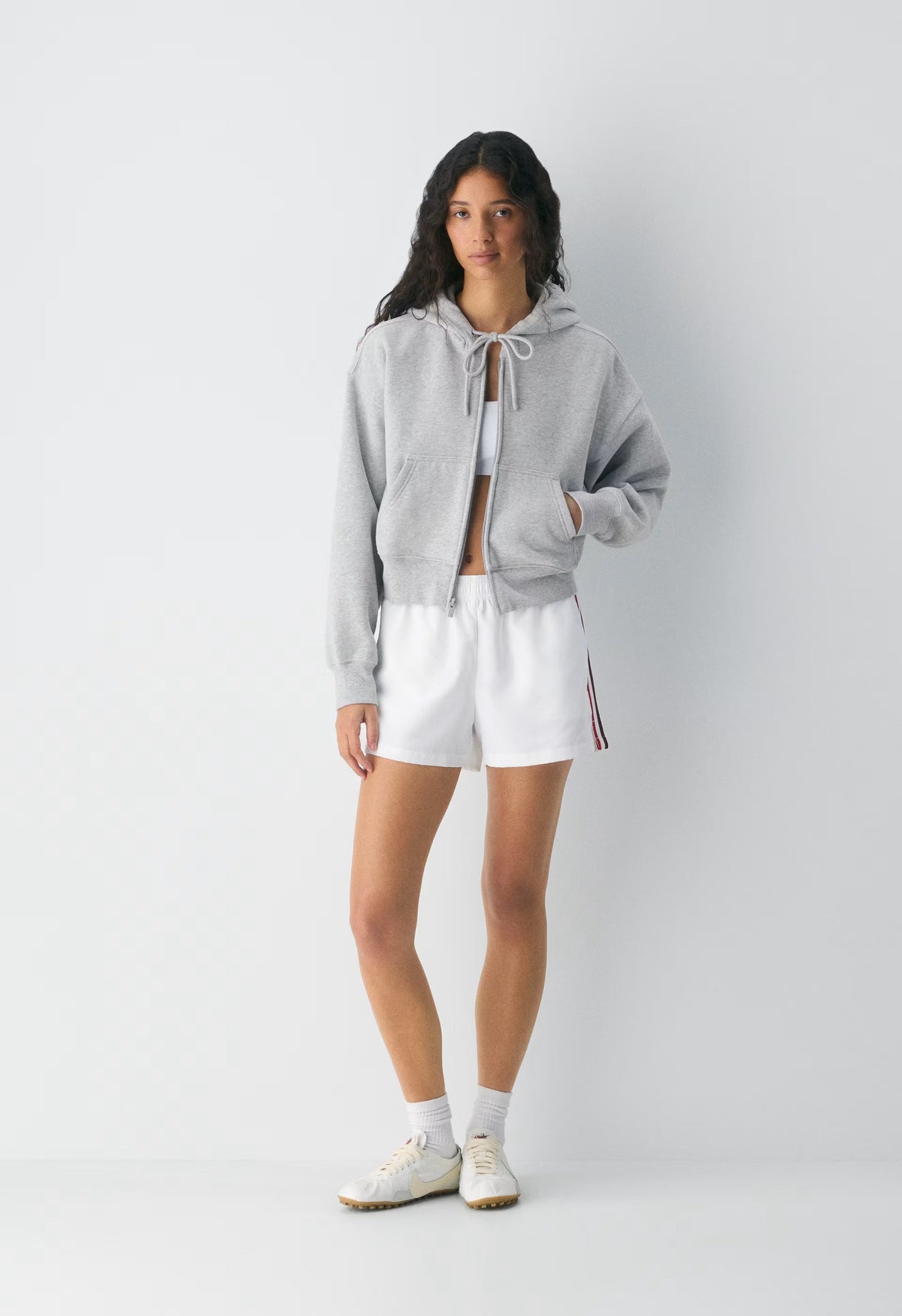 Medallion Mini Short - WHITE/MULTI