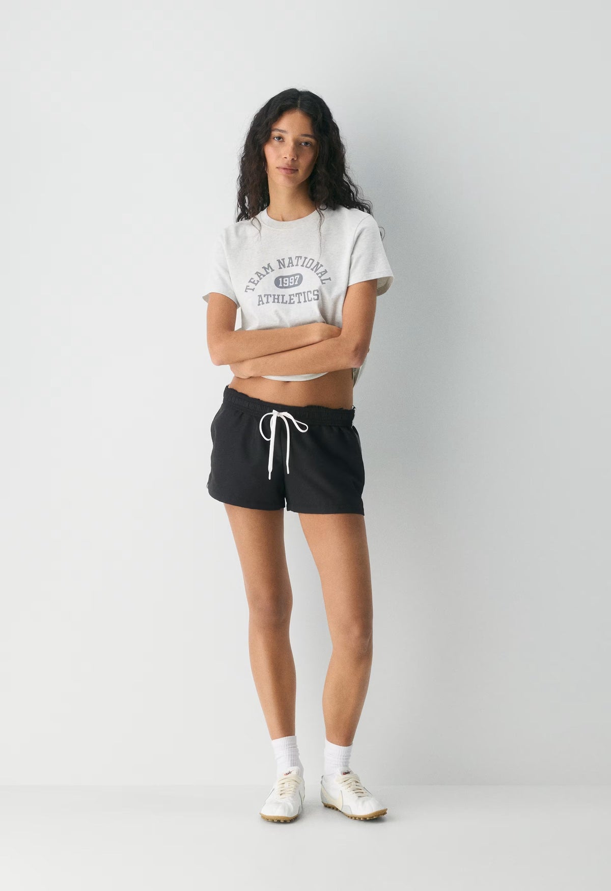 Medallion Mini Short - BLACK/MULTI