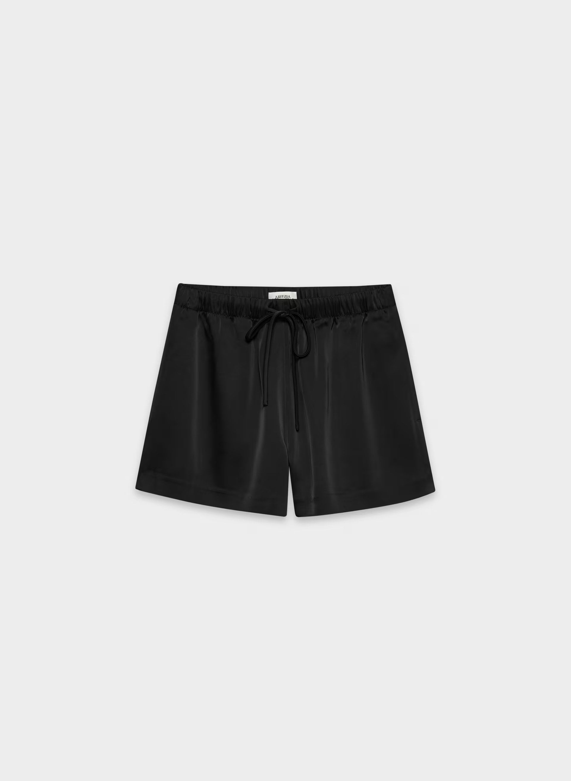 The Lodge Short™ Satin Mini - BLACK