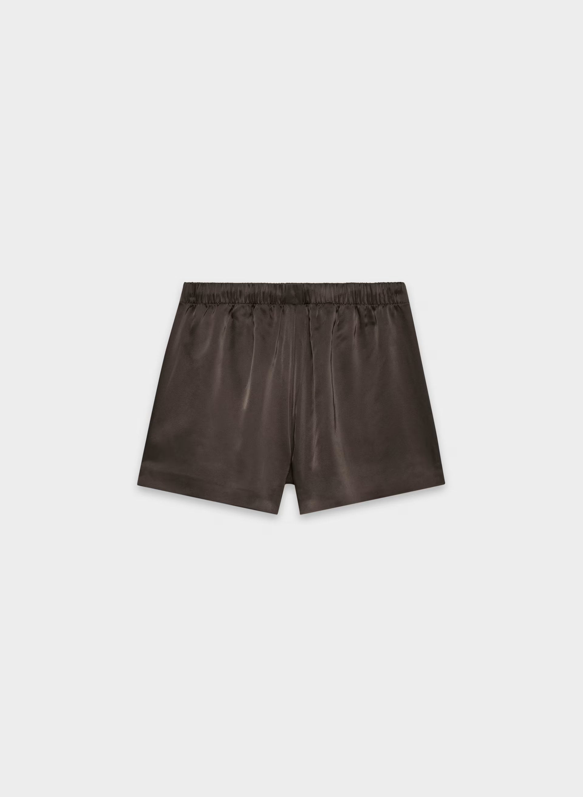 The Lodge Short™ Satin Mini - RICH MOCHA BROWN