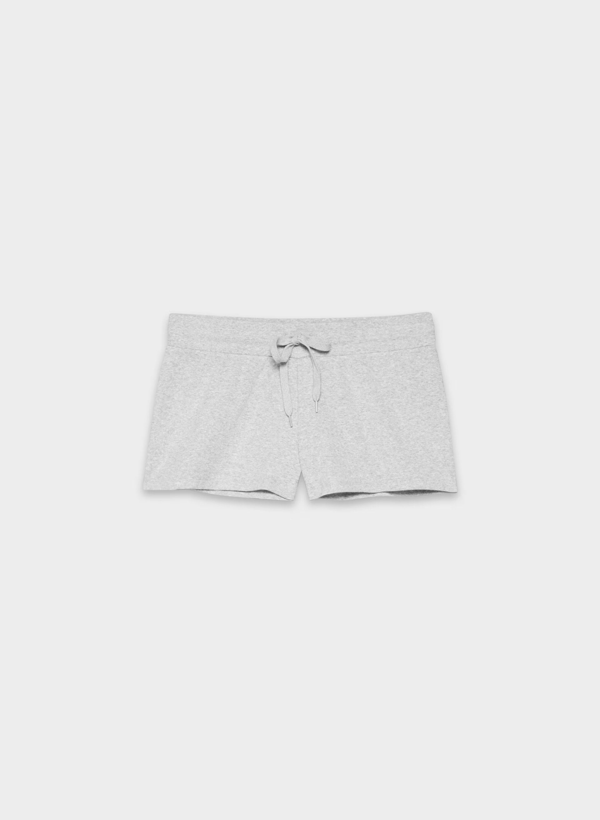 HomeStretch™ Rib Happen Short - HEATHER CHROME