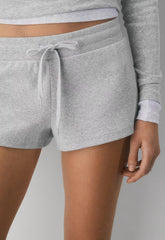 HomeStretch™ Rib Happen Short - HEATHER CHROME