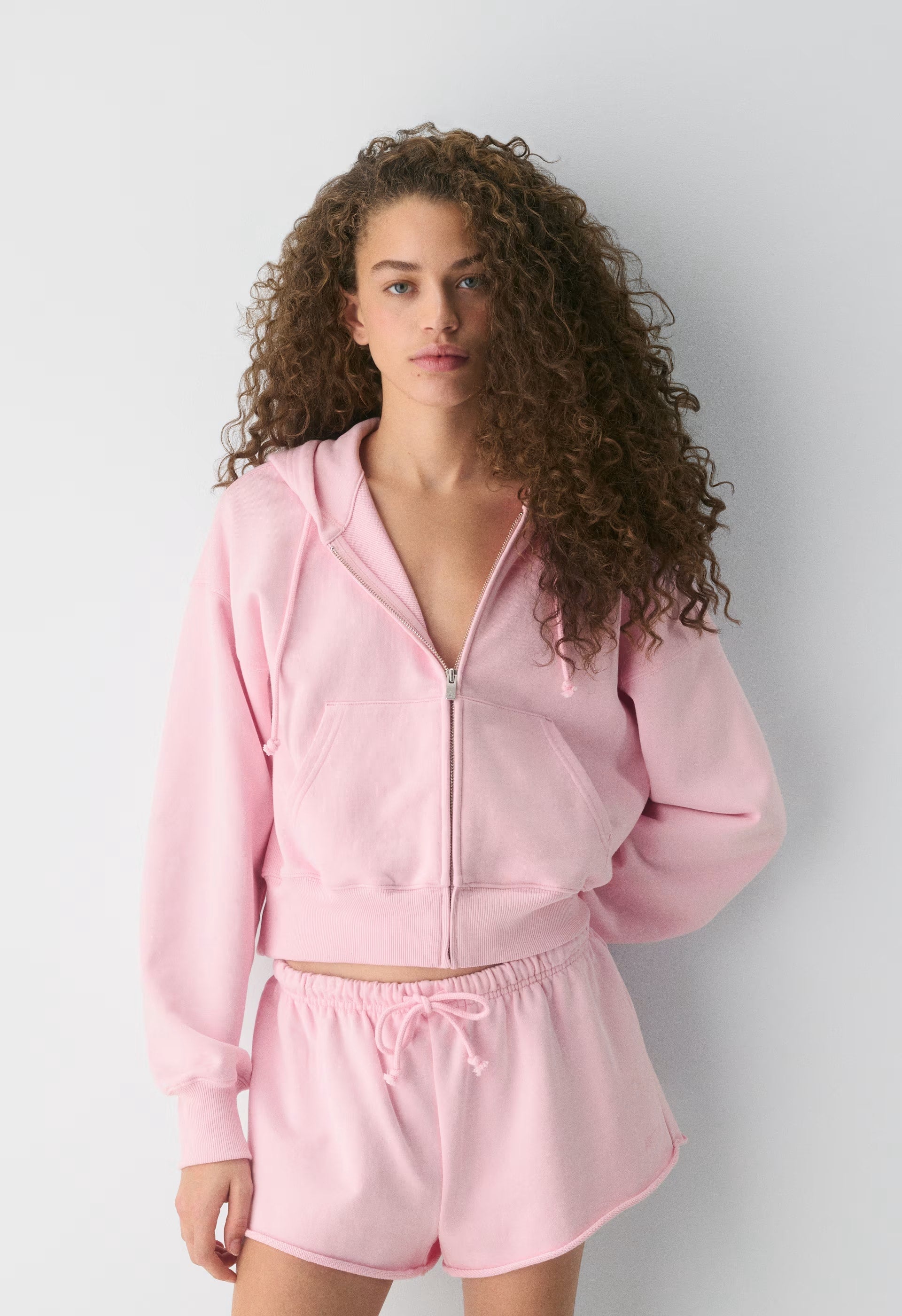 Terry Sweatfleece Mega Flutter™ Micro Short - MILKSHAKE PINK