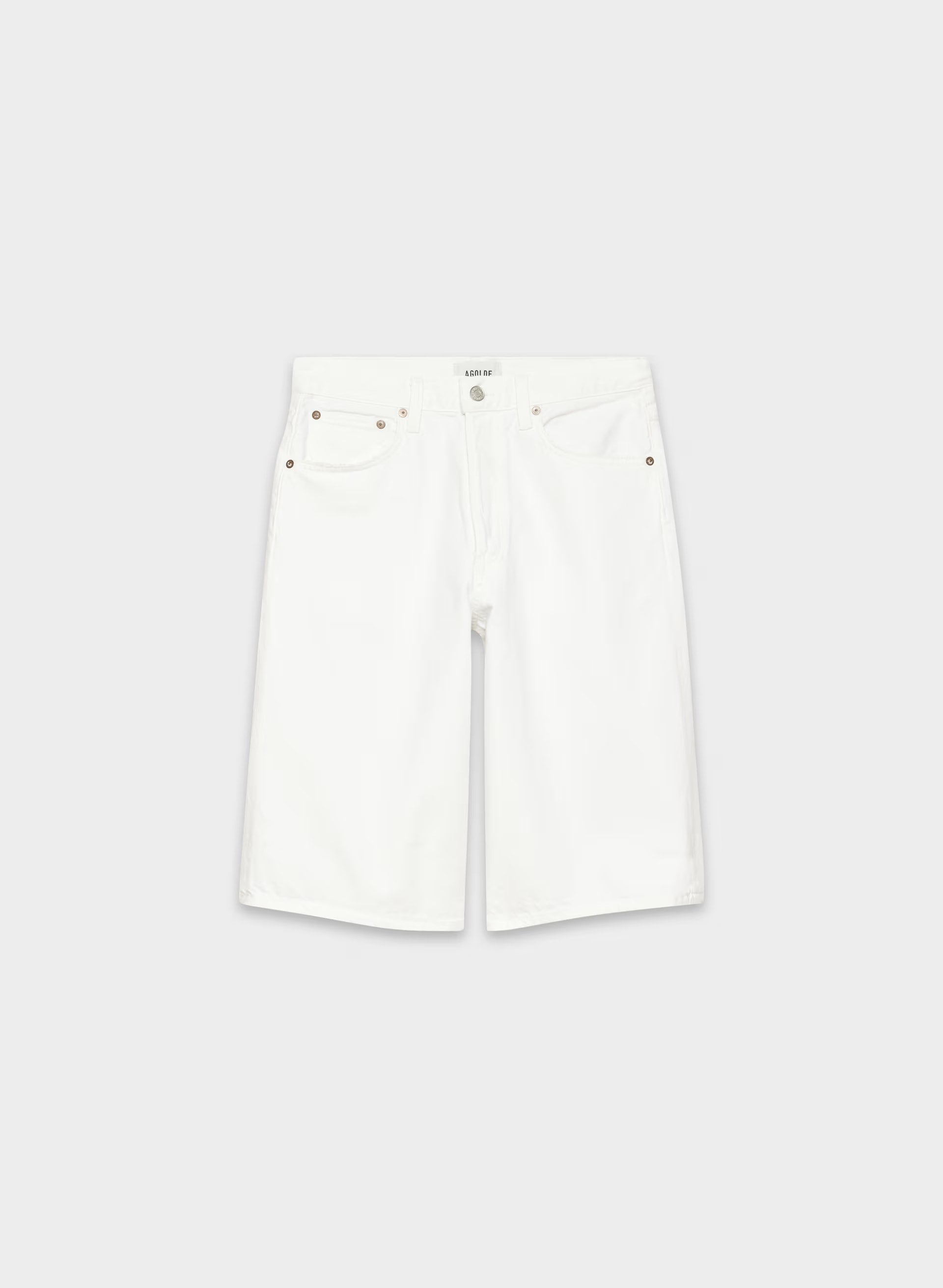 AGOLDE Ramona Short - MARSHMALLOW