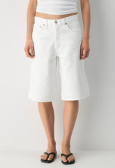AGOLDE Ramona Short - MARSHMALLOW